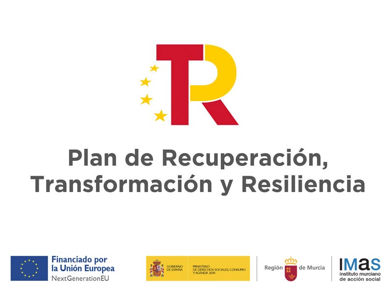 Logo Proyectos piloto de innovaci�n en la atenci�n a las personas mayores, innovaci�n en servicios sociales�, en el marco del Plan de Recuperaci�n, Transformaci�n y Resiliencia, financiados por la Uni�n Europea (NextGenerationEU).(l�nea de inversi�n C22.I