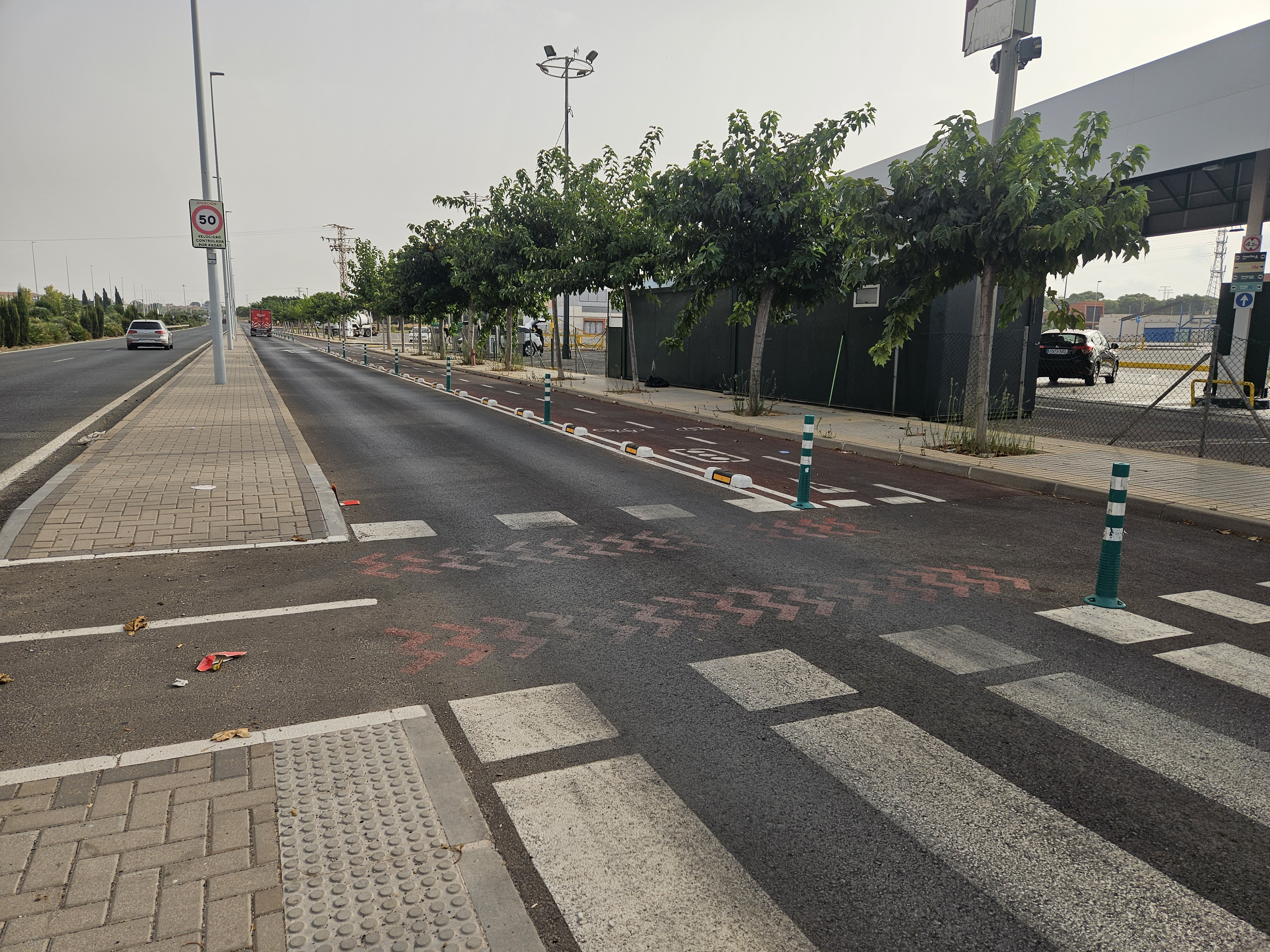 Carril bici Severo Ochoa