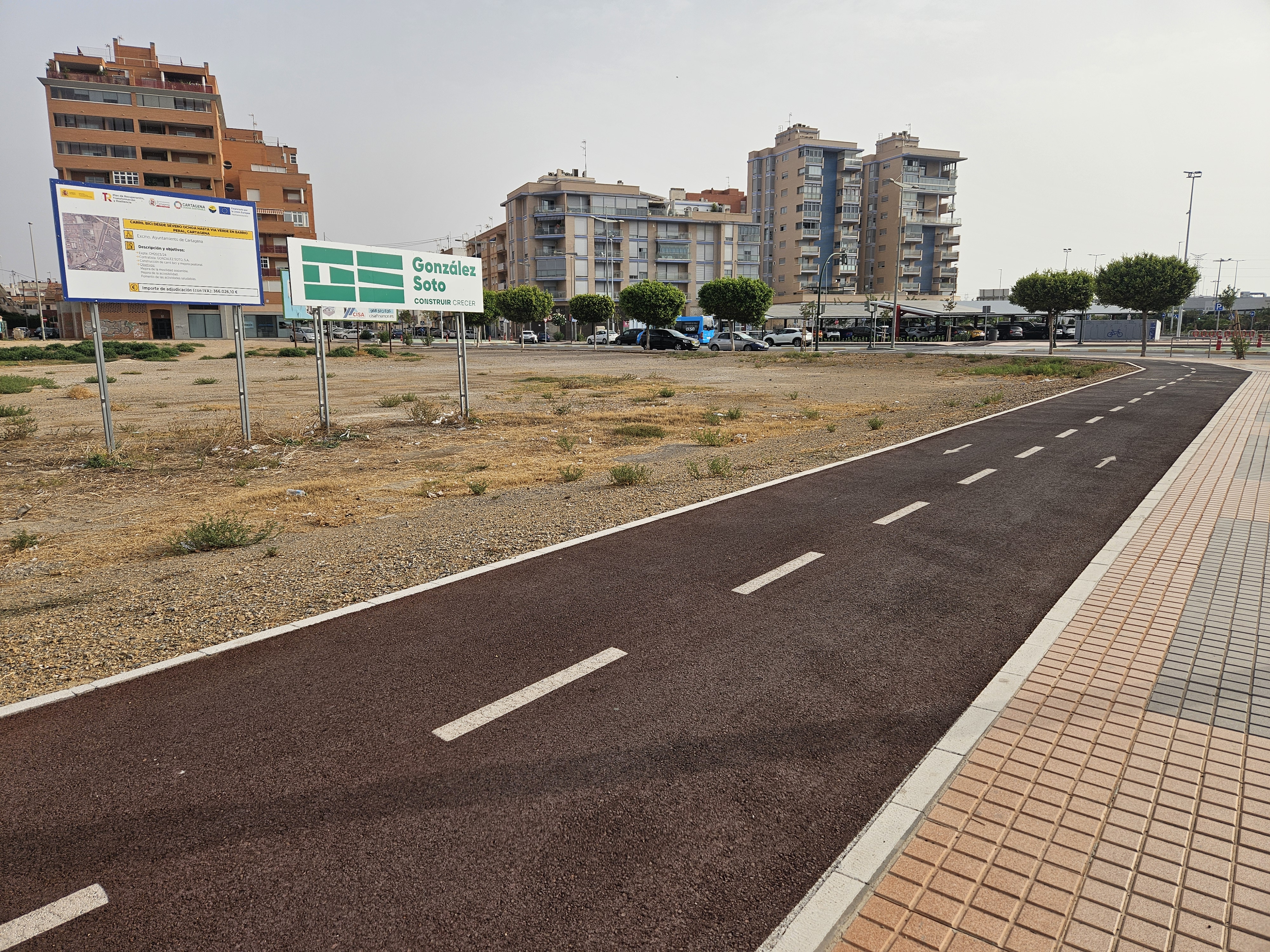 Carril bici Severo Ochoa