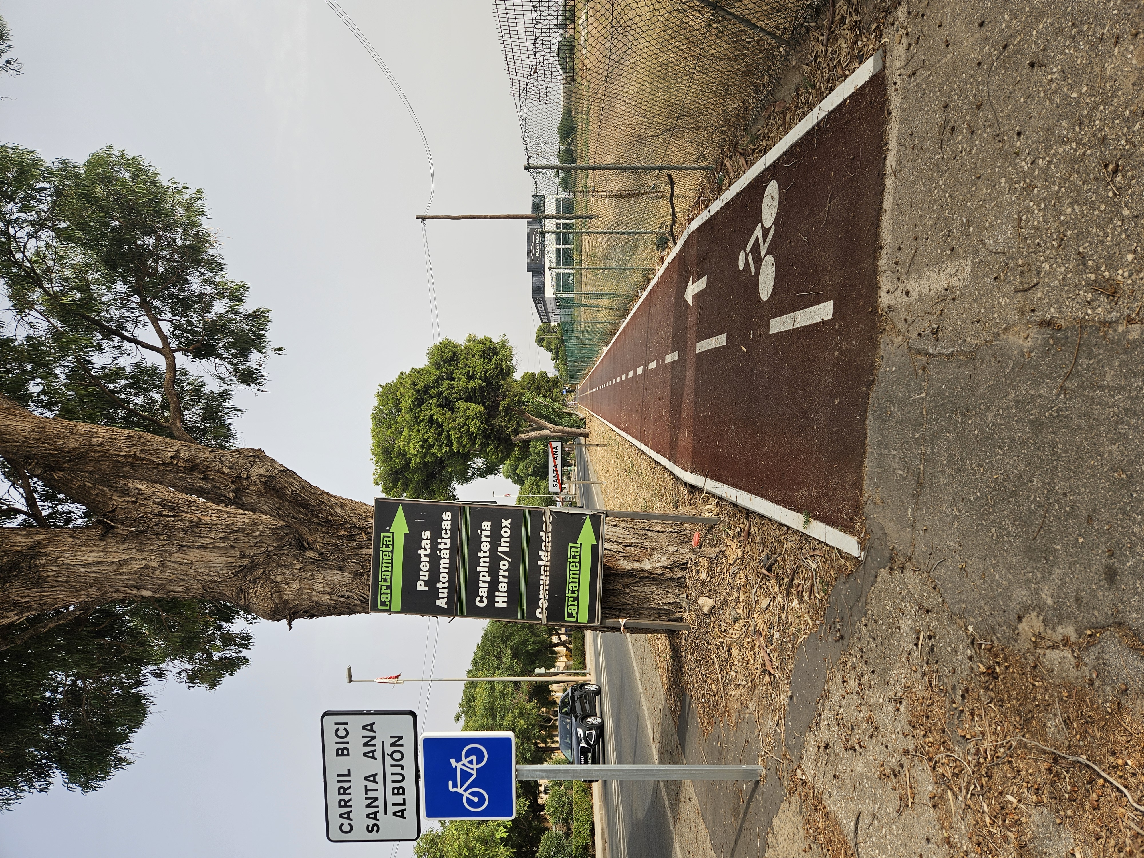Carril bici Santa Ana - El Albuj�n