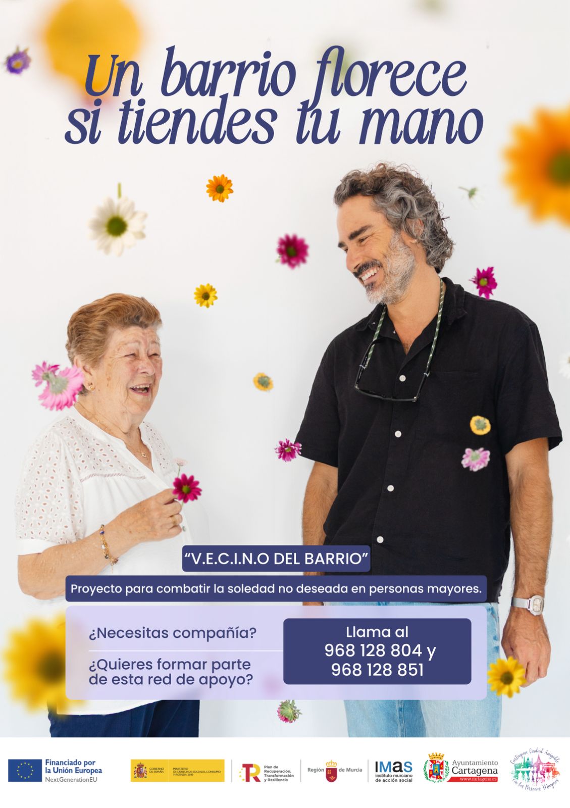 Carteles Proyecto V.E.C.I.N.O. del Barrio