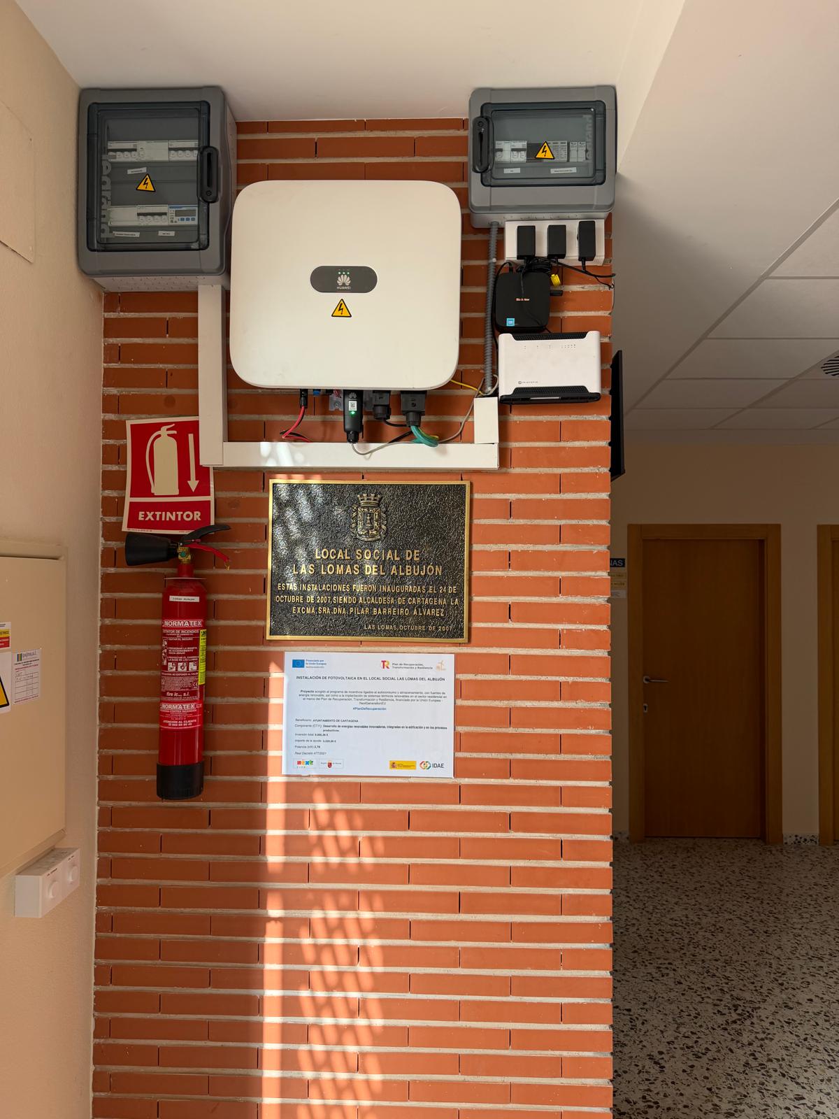 INSTALACI�N LOMAS DEL ALBUJON